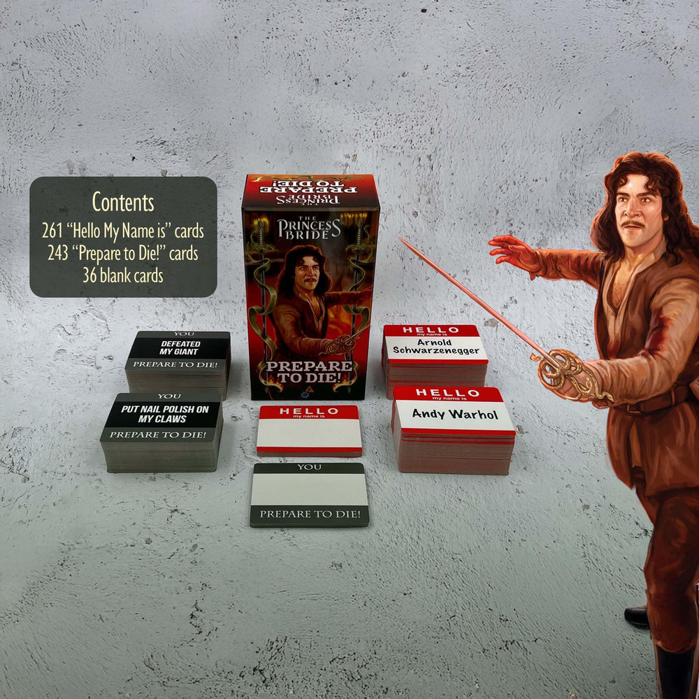SparkWorks Princess Bride Blank Cards enable customization and inside jokes.