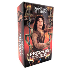 SparkWorks Princess Bride Prepare to Die box shows party-ready setup for laughs.