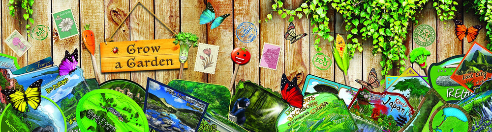 Grow a Garden 3D Flowerpot Puzzle - gift-ready packaging for birthdays and occasions.