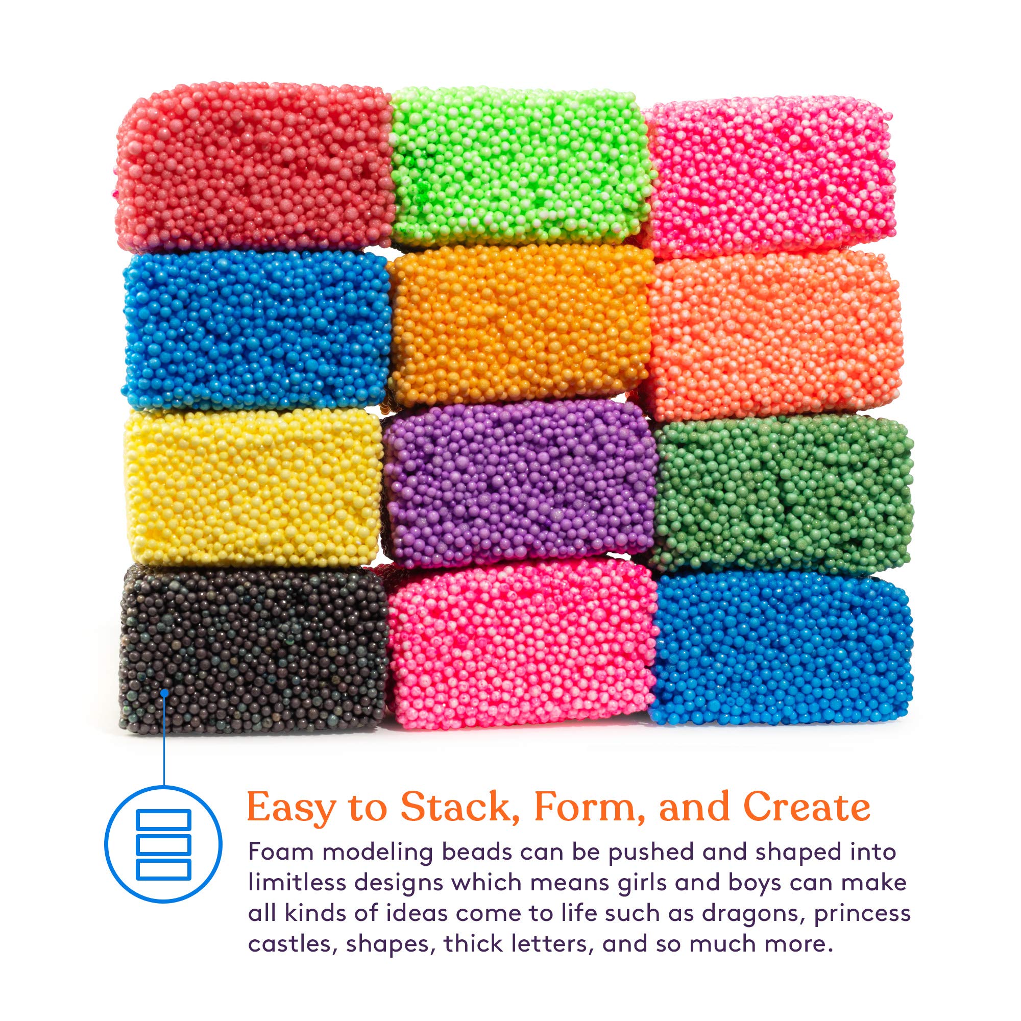 Special Supplies 12-block set supports solo play and classroom projects