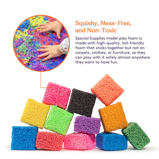 Special Supplies foam modelling beads help kids stay engaged during group crafts