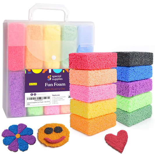Special Supplies Fun Foam beads play kit ready for imaginative setup and creative exploration.
