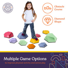 Special Supplies durable stones support active play for kids and teens.