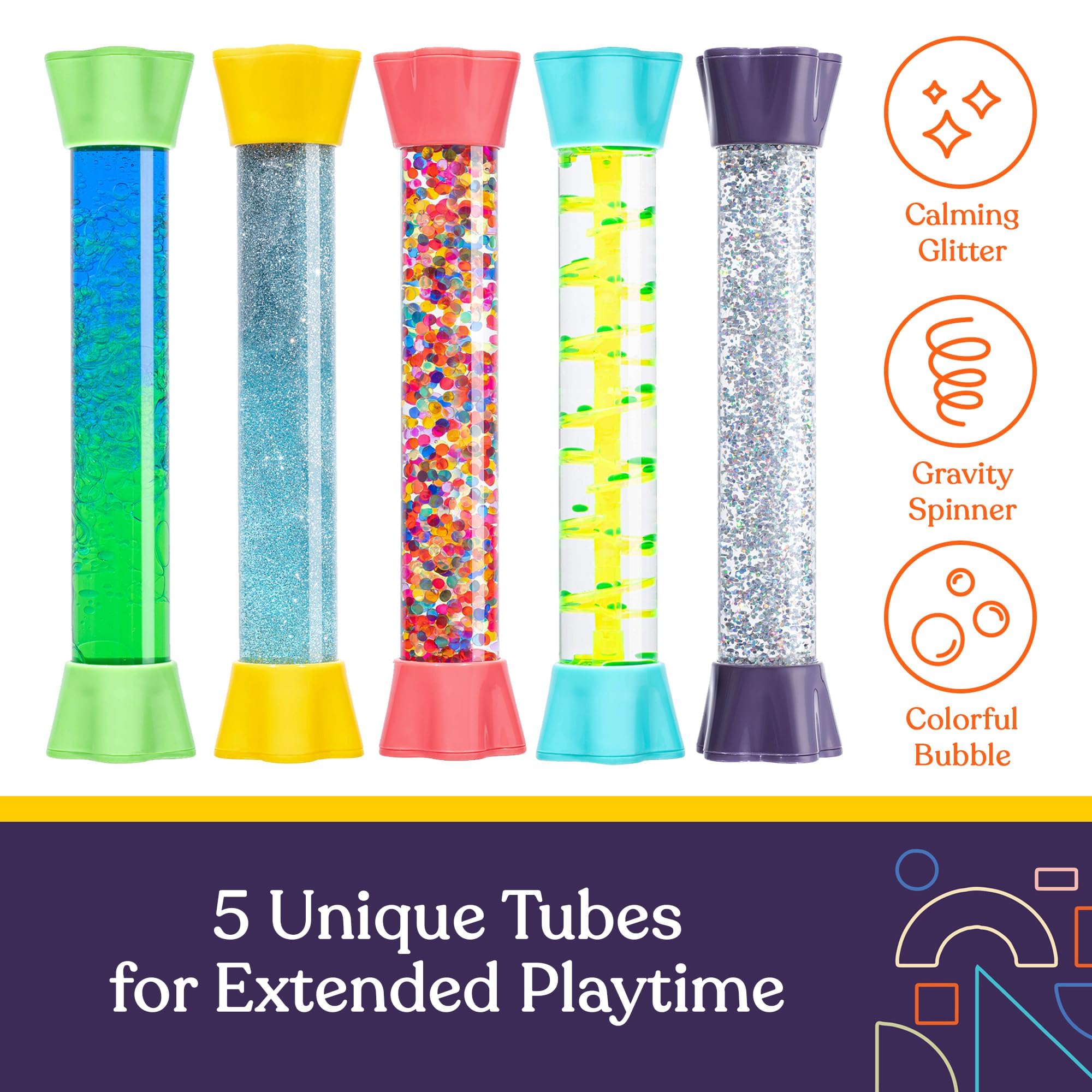 Special Supplies liquid motion bubblers close-up droplets encourage mindful breathing.