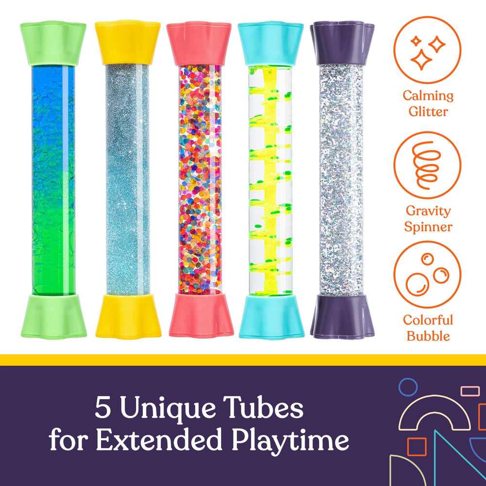 Special Supplies liquid motion bubblers close-up droplets encourage mindful breathing.