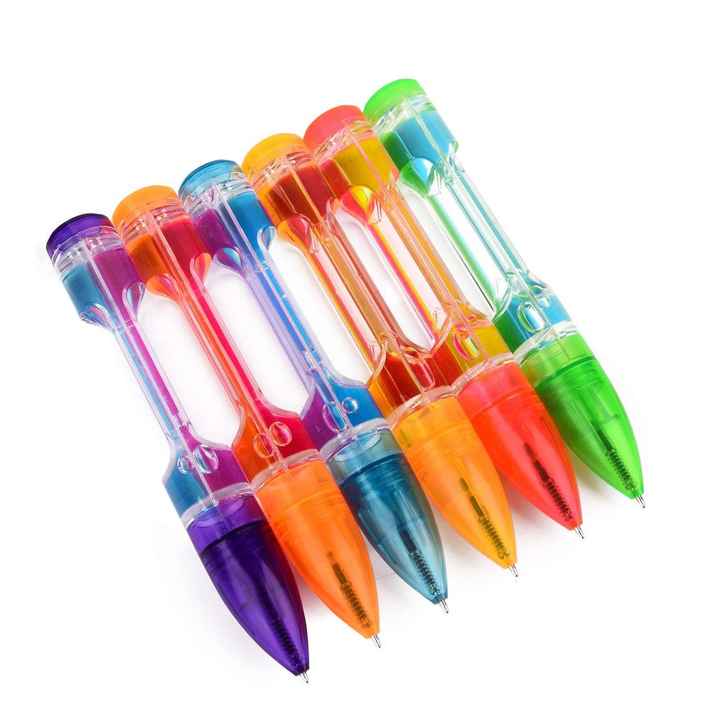 Special Supplies Liquid Motion Bubbler Pen pack-shot featuring six colorful pens