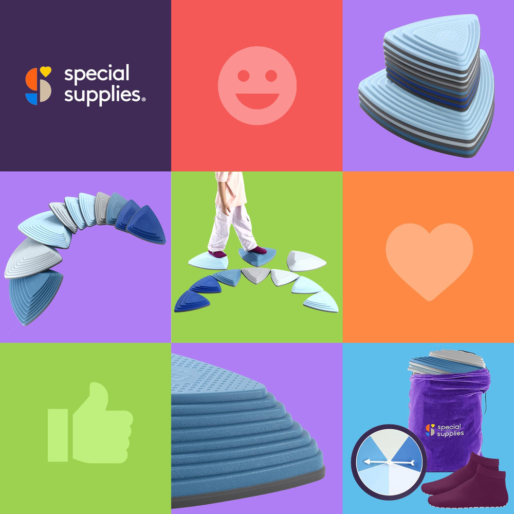 Special Supplies Ocean stones support versatile play indoors and outdoors