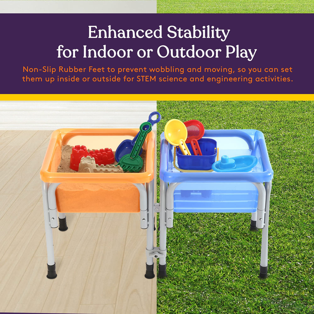 Special Supplies sensory table featuring water and sand play area for tactile exploration.