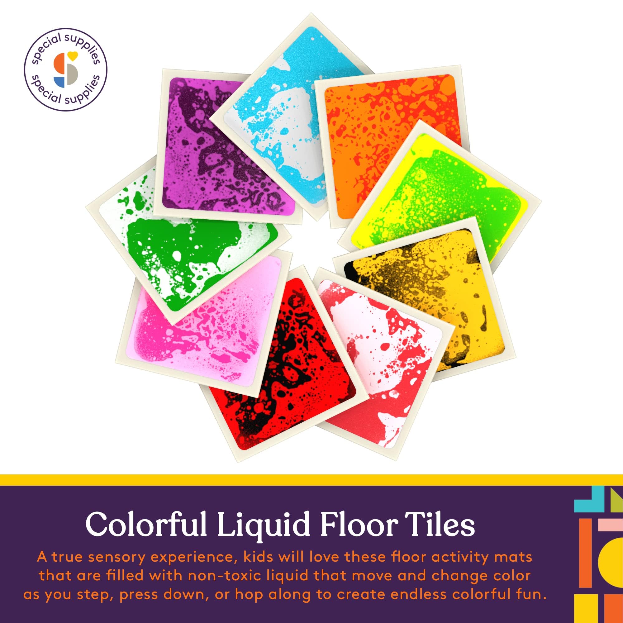 Special Supplies durable tiles resist weight and everyday use for families.