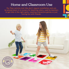 Special Supplies liquid tiles support color-led learning in nurseries and homes.