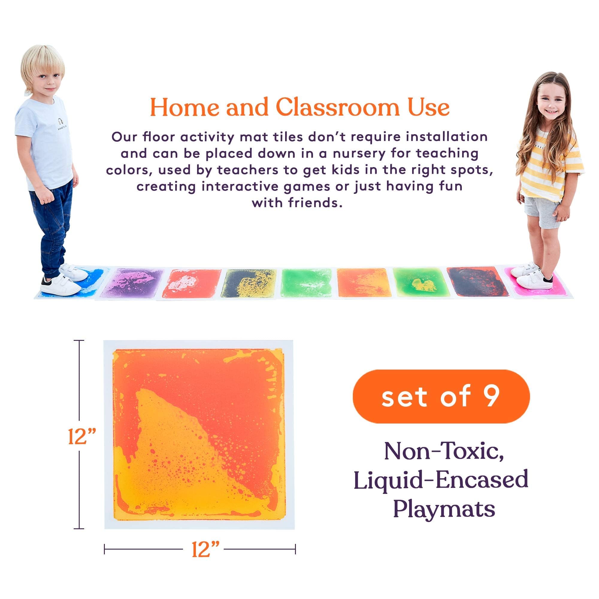 Special Supplies color tiles pair with games and activities for focused play.