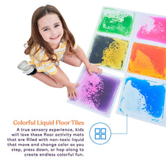 Special Supplies tiles have non-slip backing to stay put during active activities.