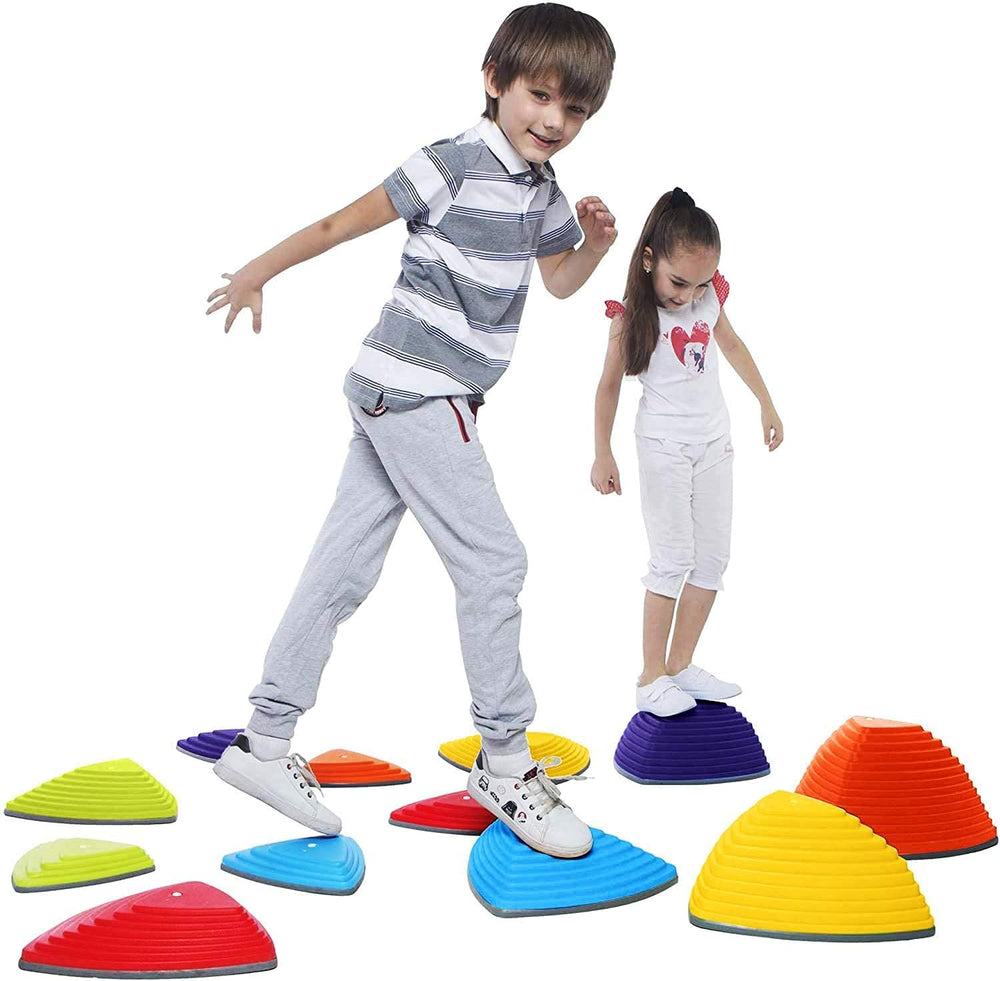 Special Supplies stepping stones store compactly between adventures.