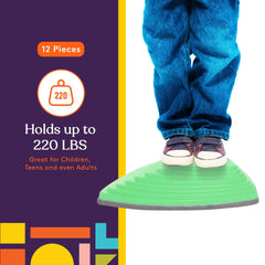 Special Supplies stepping stones feature kid-friendly design with safe edges.