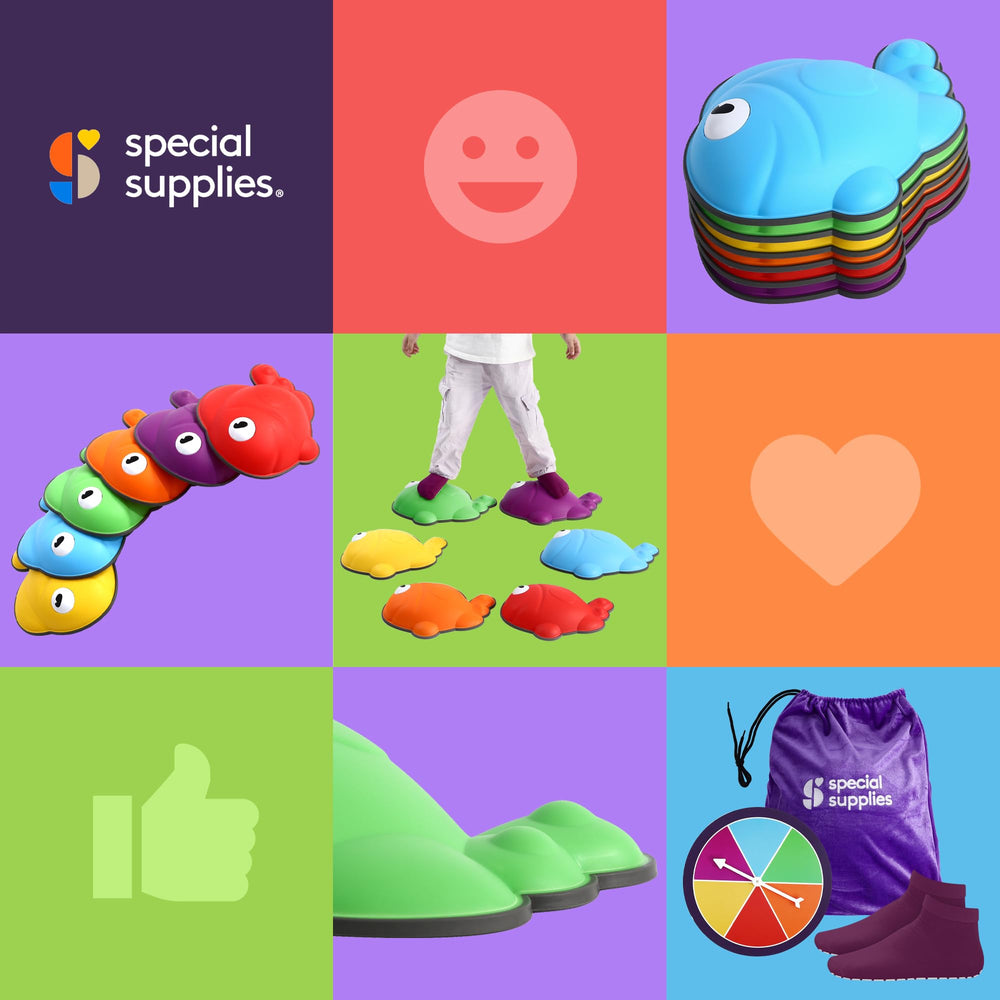 Special Supplies stepping stones pack of 6 supports active family playtime.