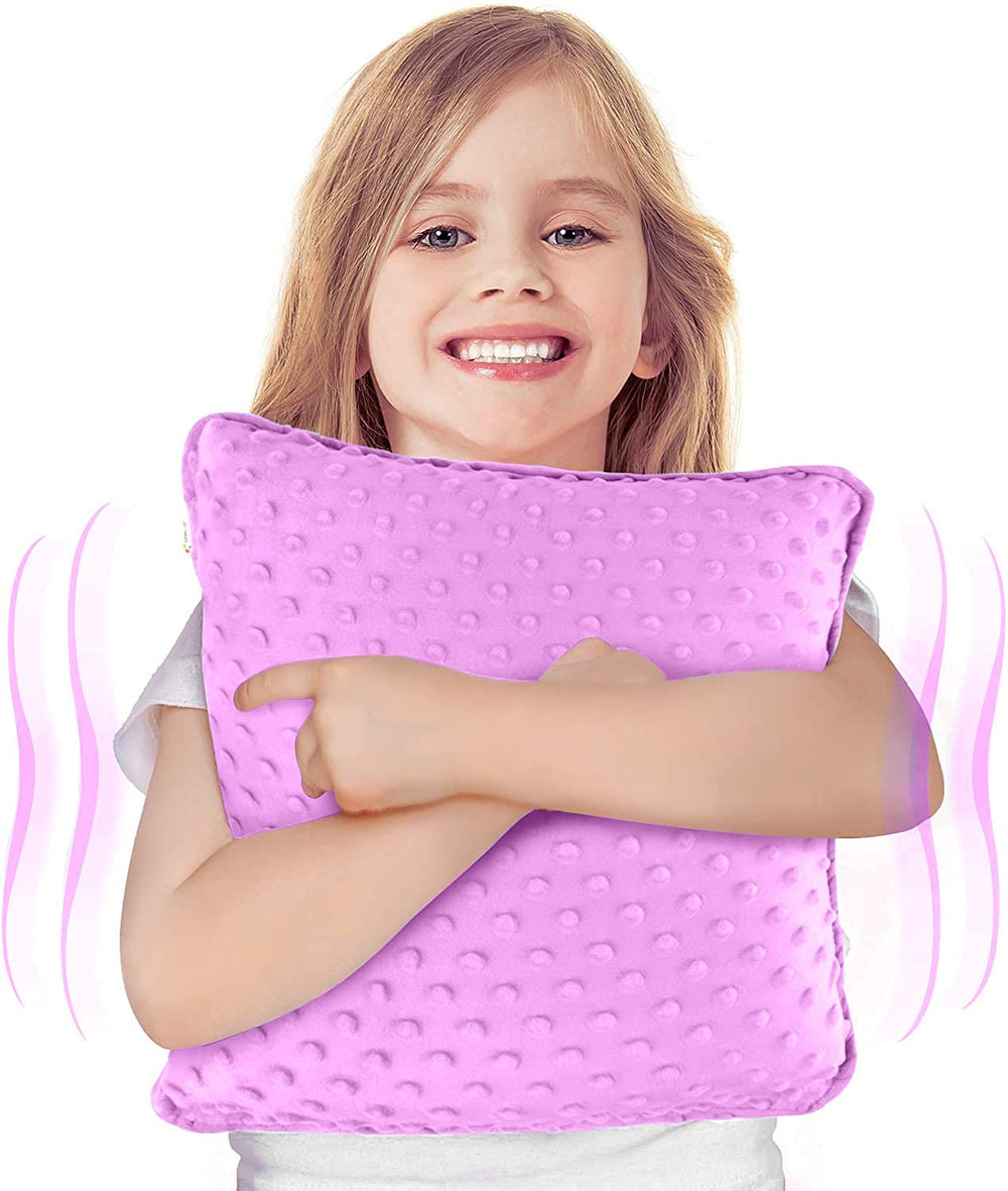 Special Supplies vibrating pillow core delivers gentle vibration for calming relaxation.