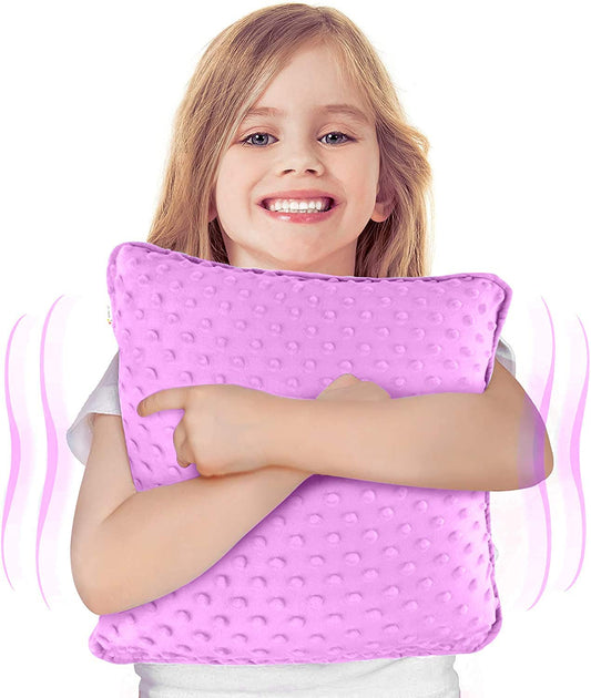 Special Supplies vibrating pillow core delivers gentle vibration for calming relaxation.