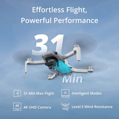 SPECTA Mini Drone delivers up to 31 minutes of flight time