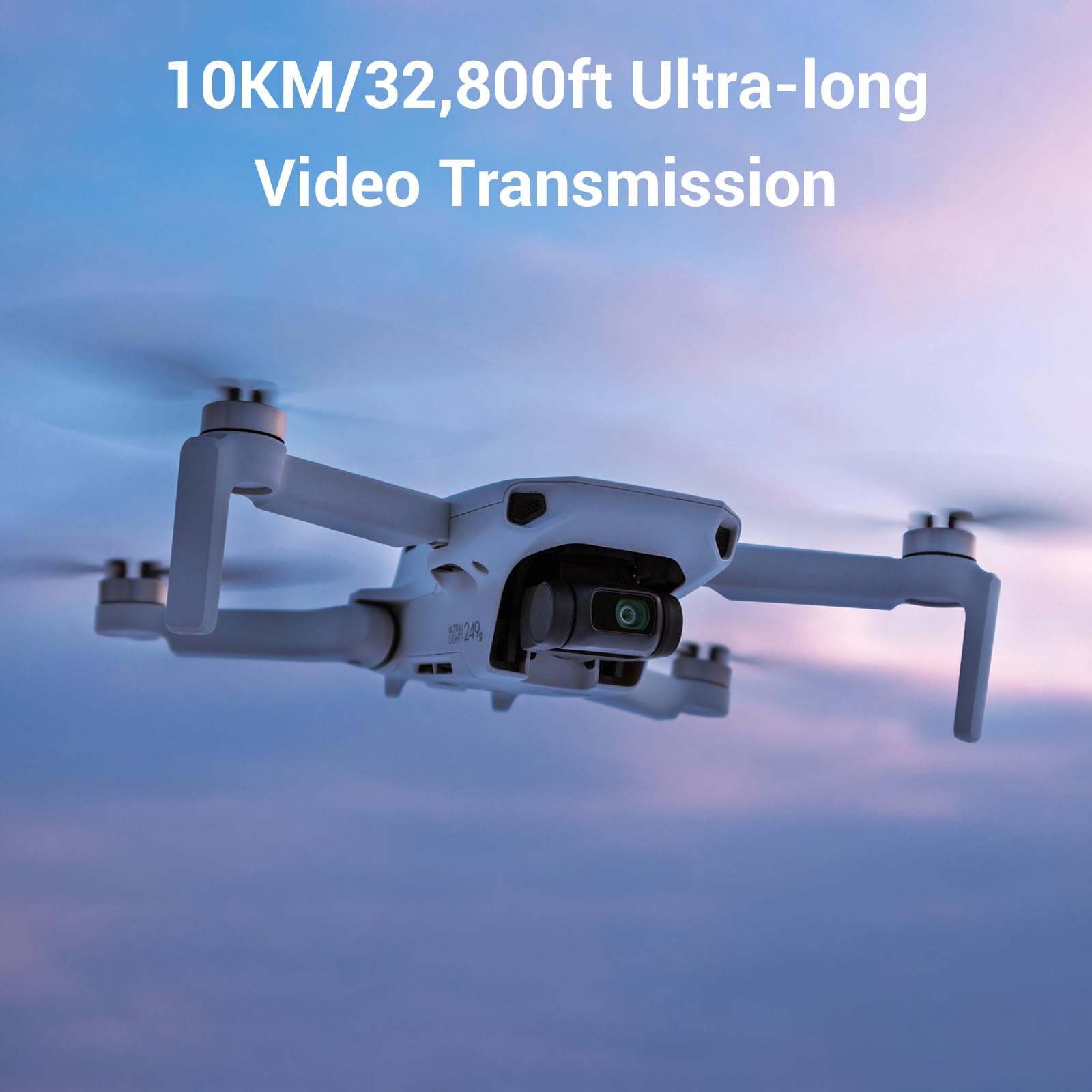 SPECTA Mini Drone weighs under 249 g and is highly portable