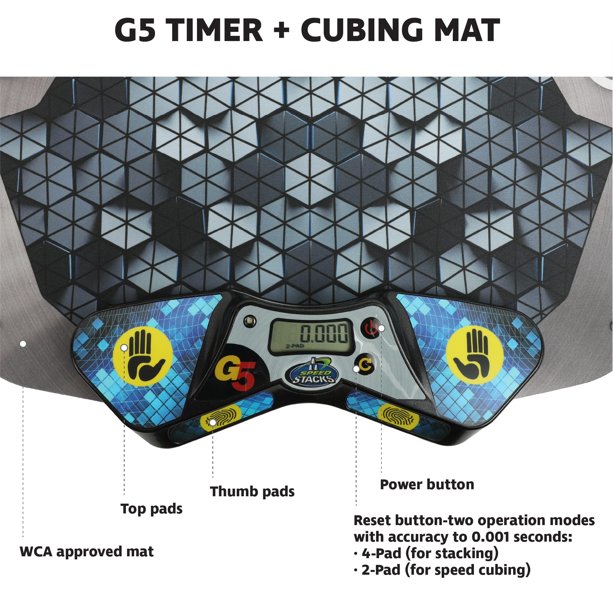 G5 data port ready to connect to Speed Stacks tournament display