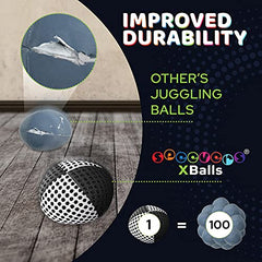 Carrying case included with Speevers XBalls for easy transport.