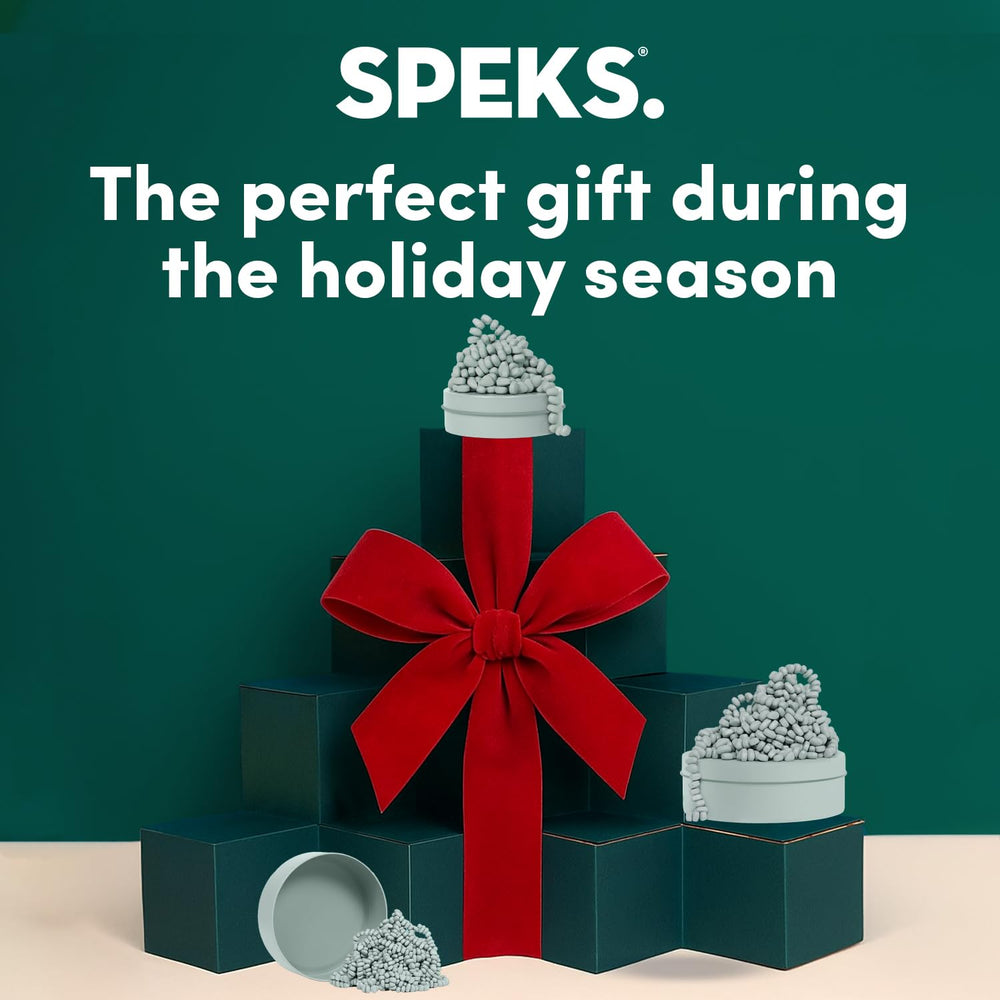Gift-ready Speks Crags packaging suitable for stocking stuffer ideas.