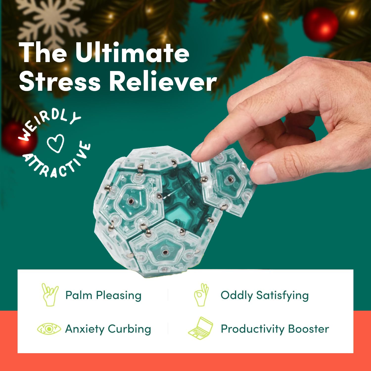 Speks Geode assembly of geometric shapes forming new structures