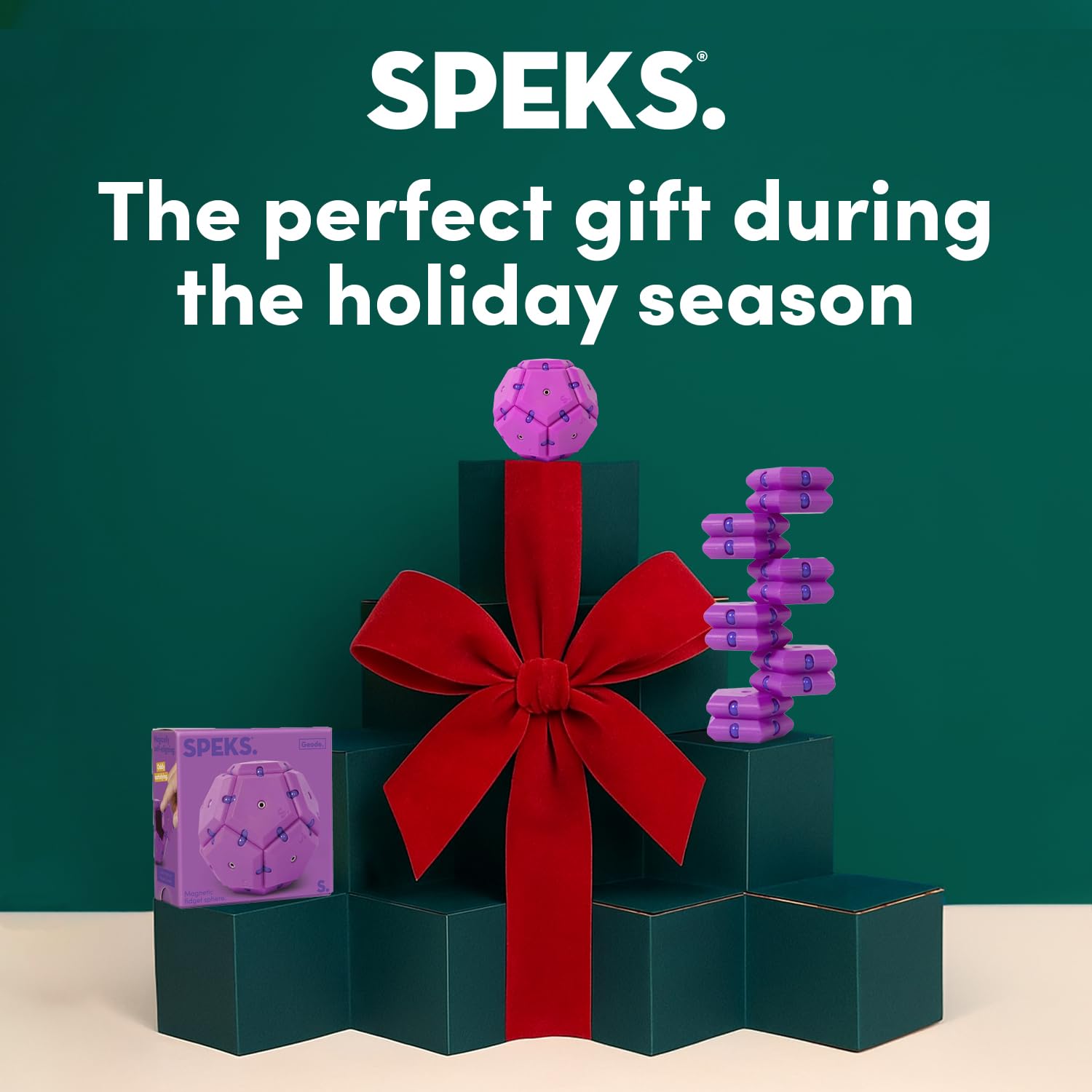 Speks Geode Gel-Filled Stress Ball ambient visual suited for desks or shelves
