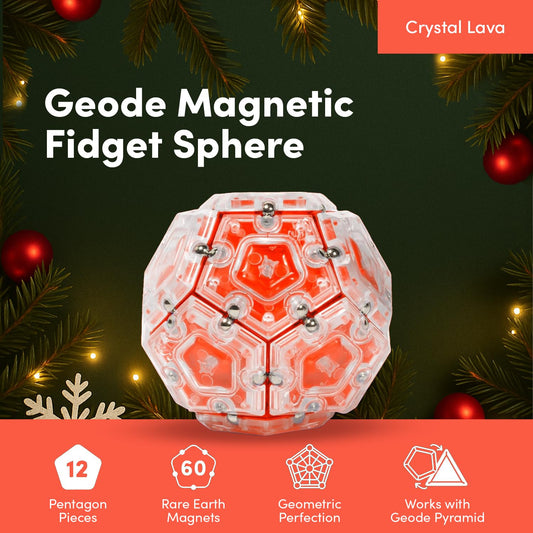 Speks Geode geometric magnetic pieces offer satisfying interlocking play for stress relief