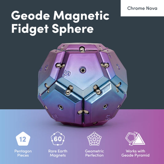 Speks Geode magnetic pieces close-up emphasize precise snaps for satisfying assembly.