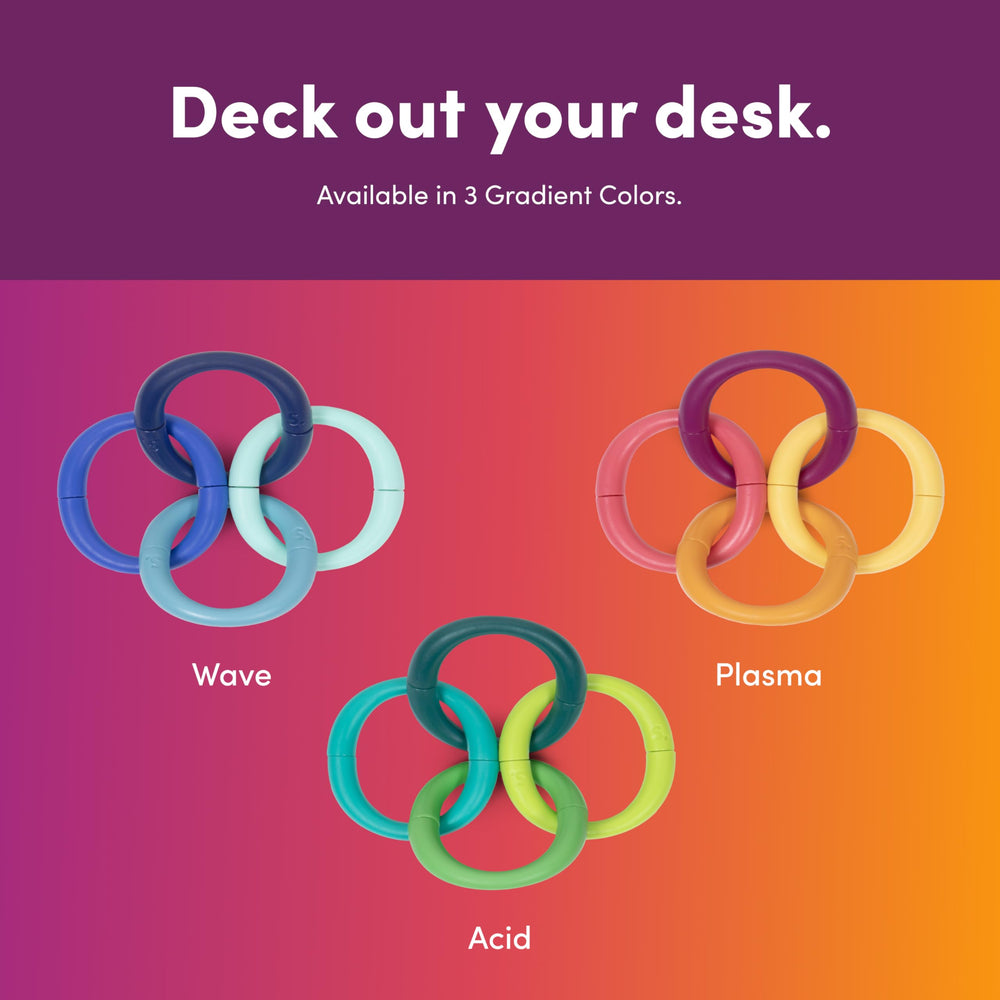 Speks Helix compatible as fridge magnet for playful organization.