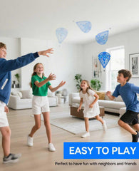 Speokoy Flying Orb Ball with three batteries for longer play sessions.