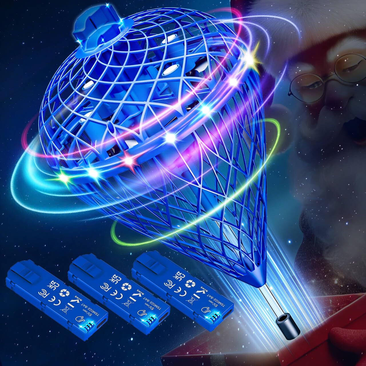 Speokoy Flying Orb Ball hand-controlled drone for smooth indoor flights.