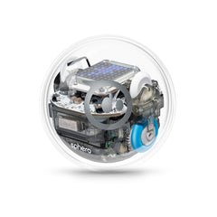 Sphero Bolt draws colorful paths in Draw mode for hands-on coding.