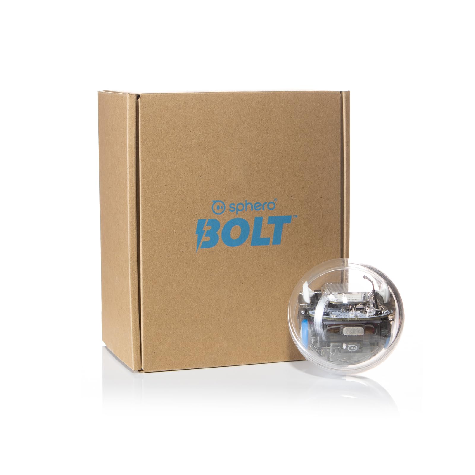 Sphero Bolt LED matrix displays real-time patterns while you code.
