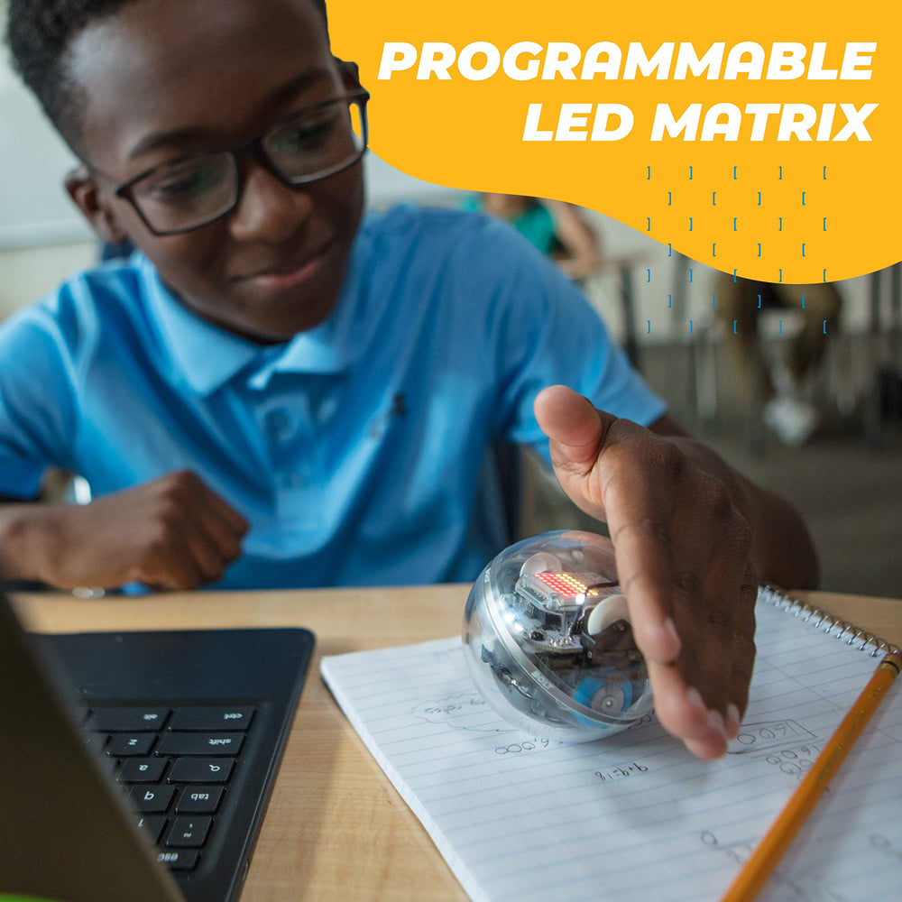 Sphero Bolt sensors enable interactive projects with real-world inputs.