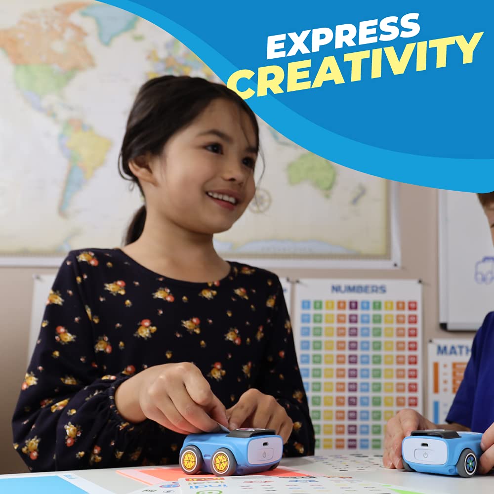 Sphero Indi pattern-recognition supports color and shape exploration during play.