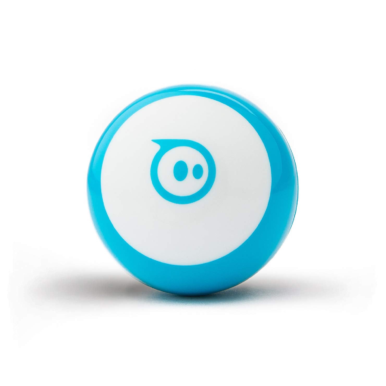 Sphero Mini blue ball with gyroscope and LED lights for interactive learning