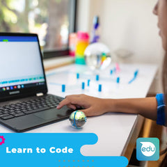 Sphero Mini driven in joystick mode for precise control