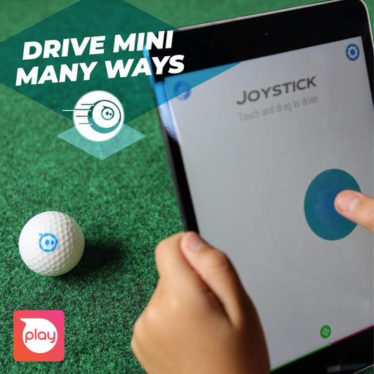 Sphero Mini Golf gyroscope sensor highlighting motion control
