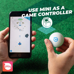 Sphero Mini Golf LED lights displaying vivid color feedback