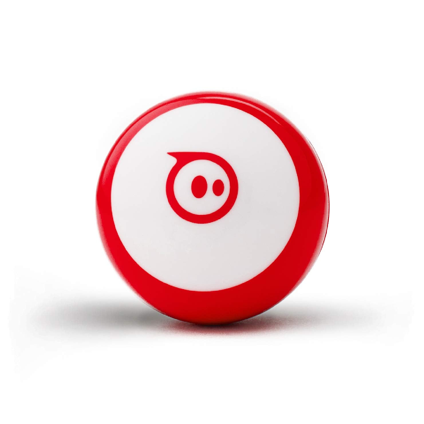 Sphero Mini Red front view for compact coding learning and playful exploration.