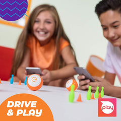 Sphero Mini Red gyroscope and accelerometer enable precise motion sensing.