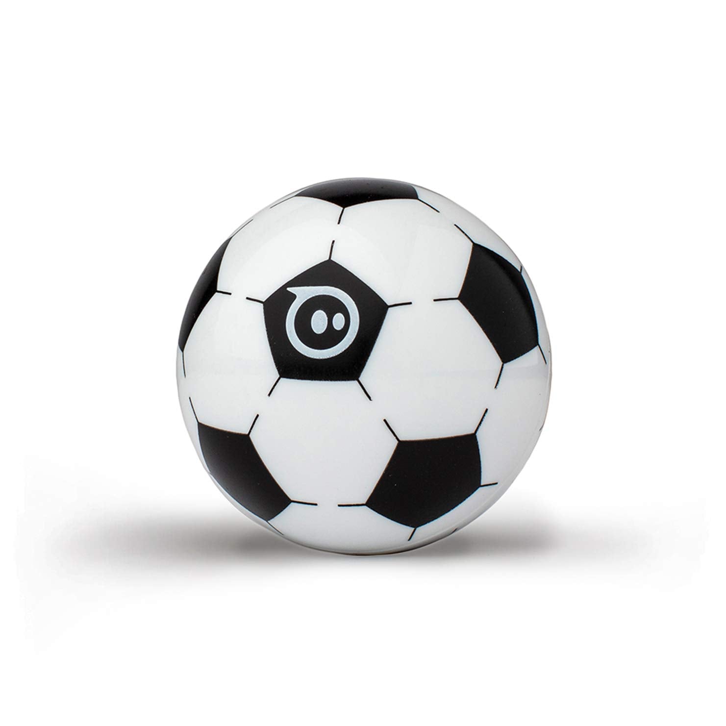 Sphero Mini Soccer ball with LED lights for engaging play and visibility.