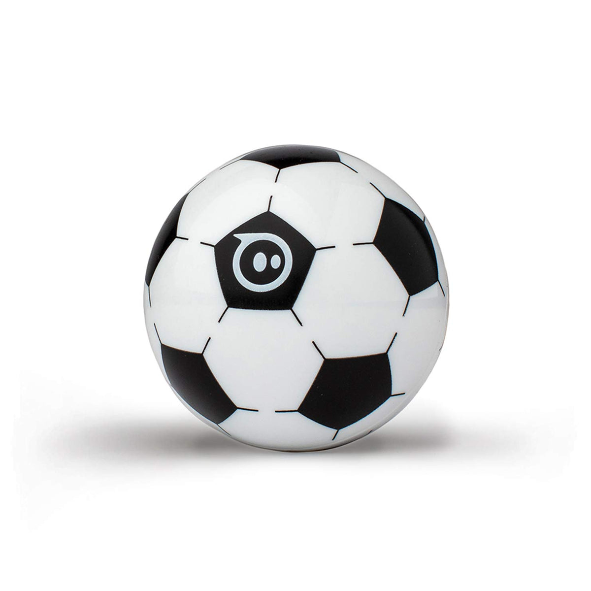 Sphero Mini Soccer ball with LED lights for engaging play and visibility.