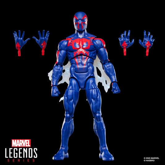 Two thwip hands swapped on Spider-Man 2099 for dynamic action.