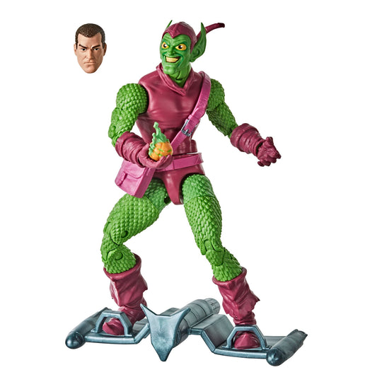 Spider-Man Green Goblin 6-inch figure front view for display and collection.
