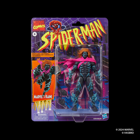 Spider-Man Kaine poseable figure arms enabling dynamic posing options