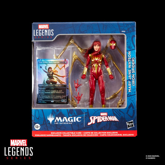 Alternate masked head accessory for Mary Jane Watson Marvel Legends figure.