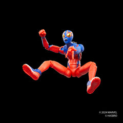 Spider-Man Spider-Boy comic-inspired deco enhances vintage vibe on display.